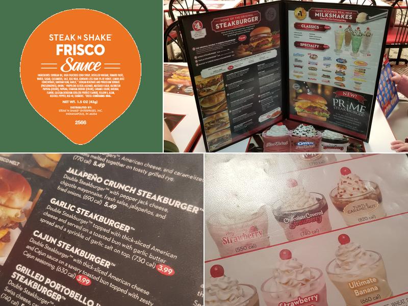 Steak 'n Shake Menu