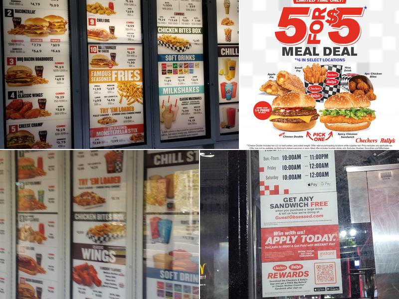 Rally's Menu