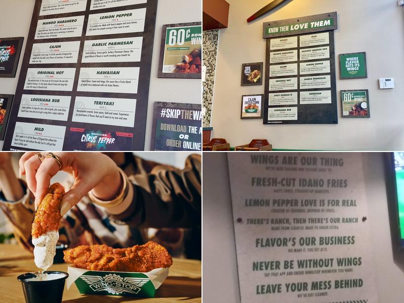 Wingstop Menu