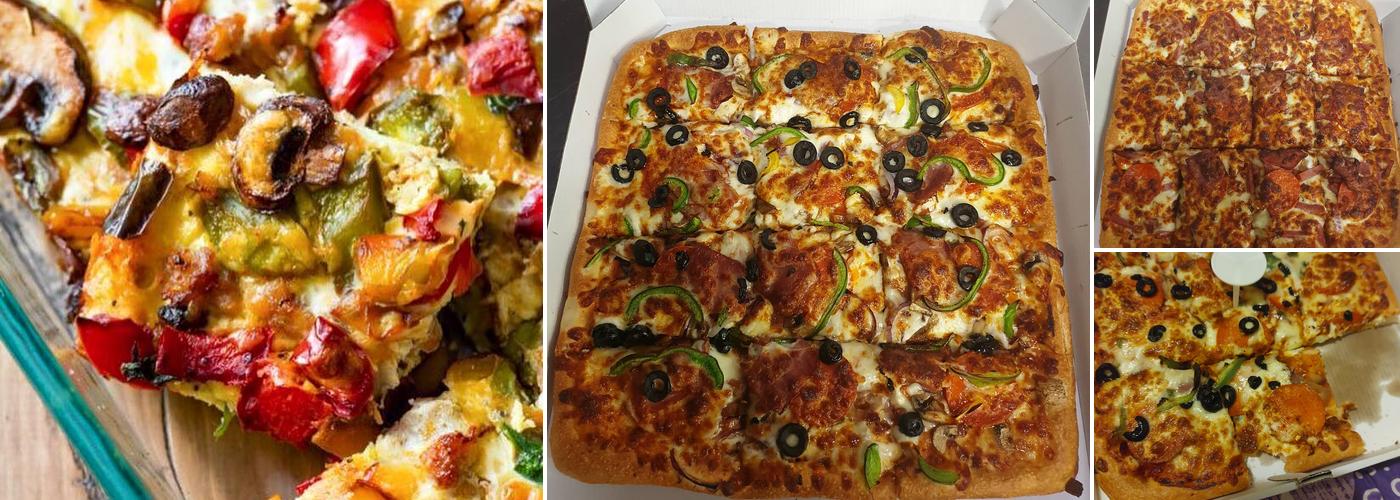 Square Pan Pizza 4 U