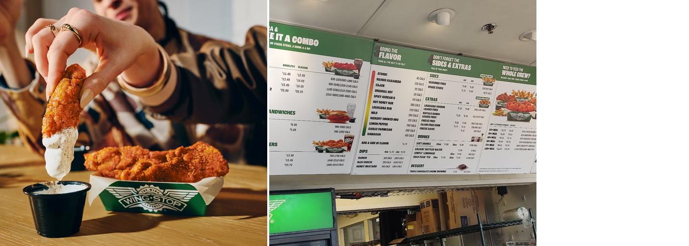 Wingstop Menu