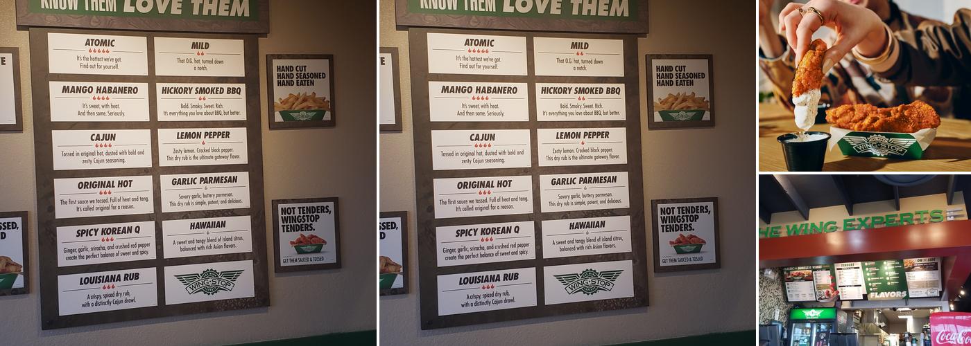 Wingstop Menu
