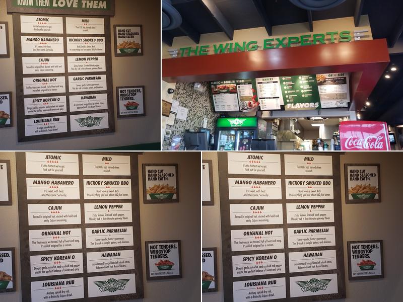 Wingstop Menu