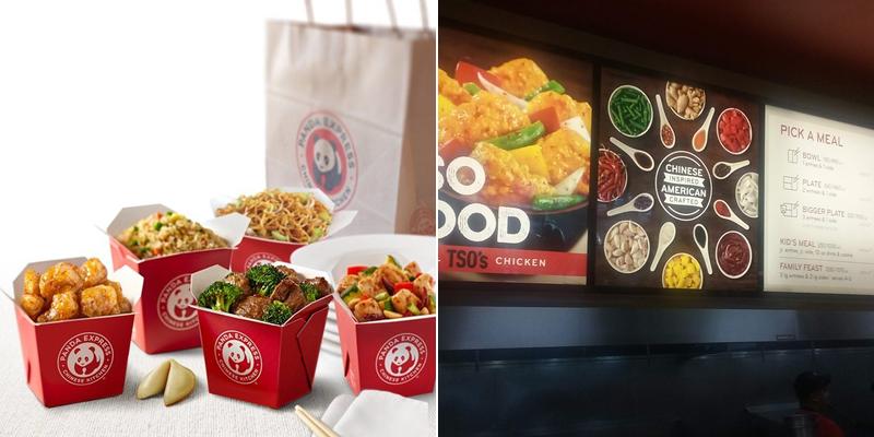 Panda Express Menu