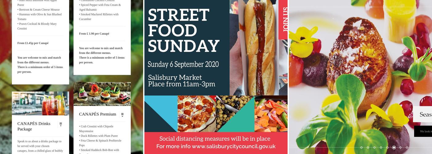 Charter 1227 Catering Menu