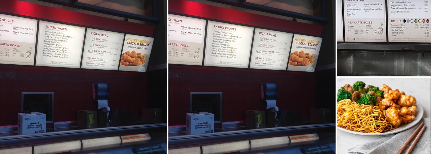 Panda Express Menu