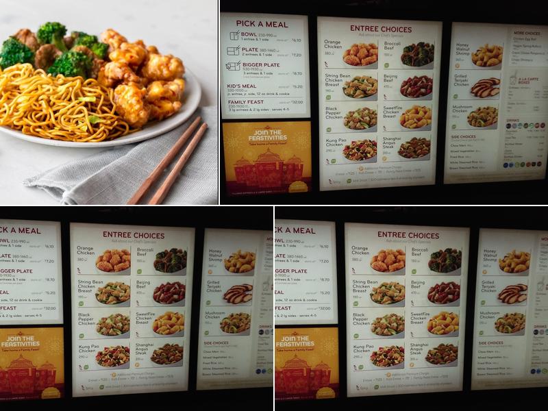 Panda Express Menu