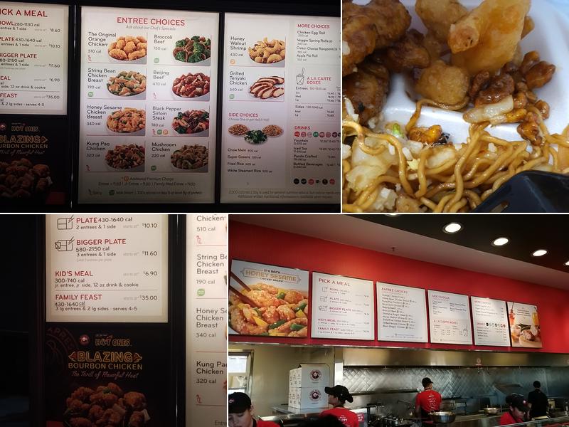 Panda Express Menu