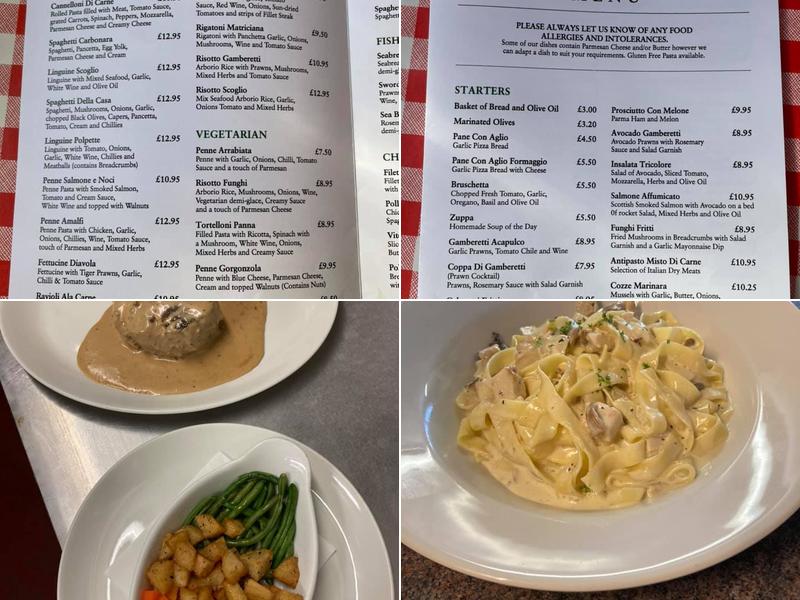 La Carbonara Menu