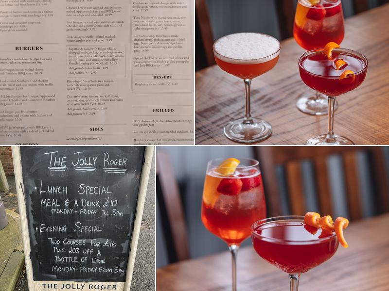 The Jolly Roger Menu