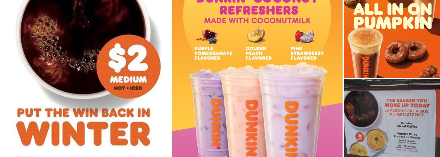 Dunkin' Menu