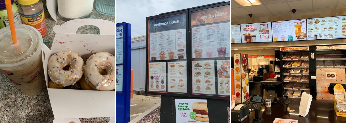 Dunkin' Menu