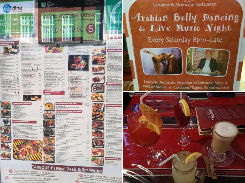 TARBOUSH Menu