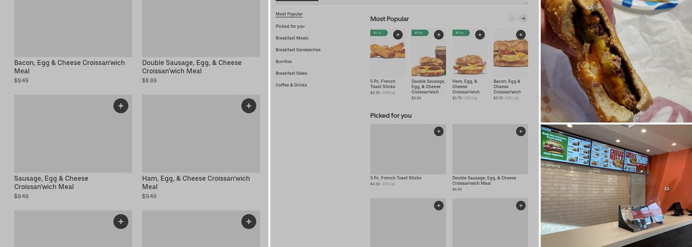 Burger King Menu