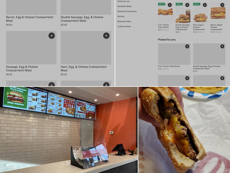Burger King Menu