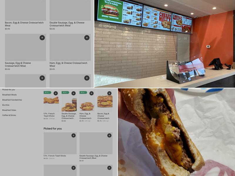 Burger King Menu