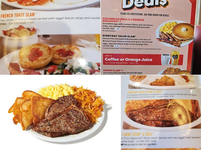Denny's Menu
