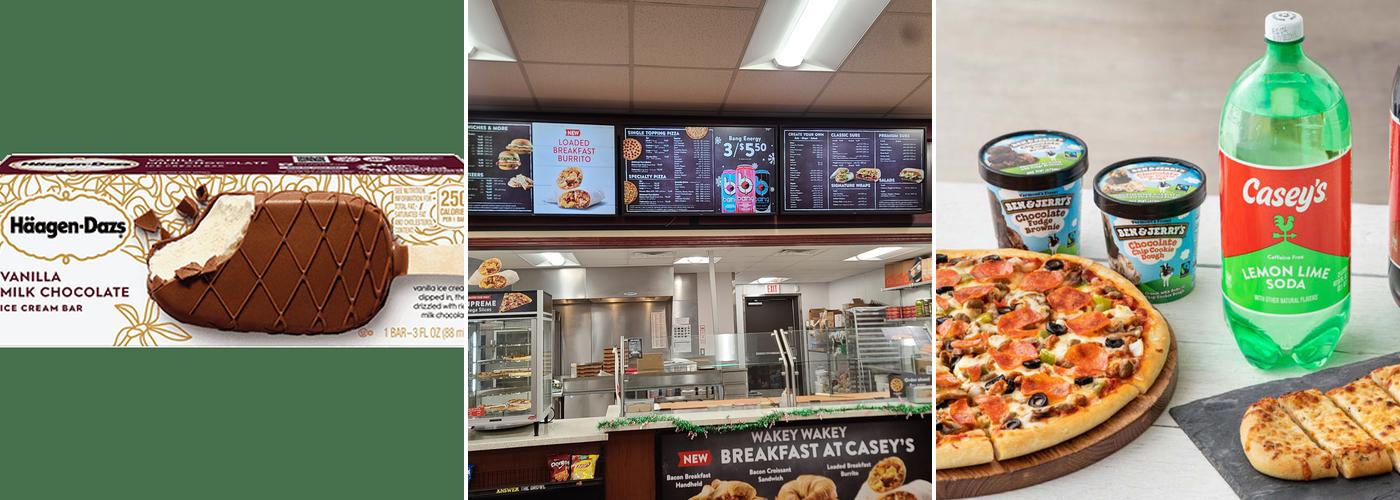 Casey's Menu