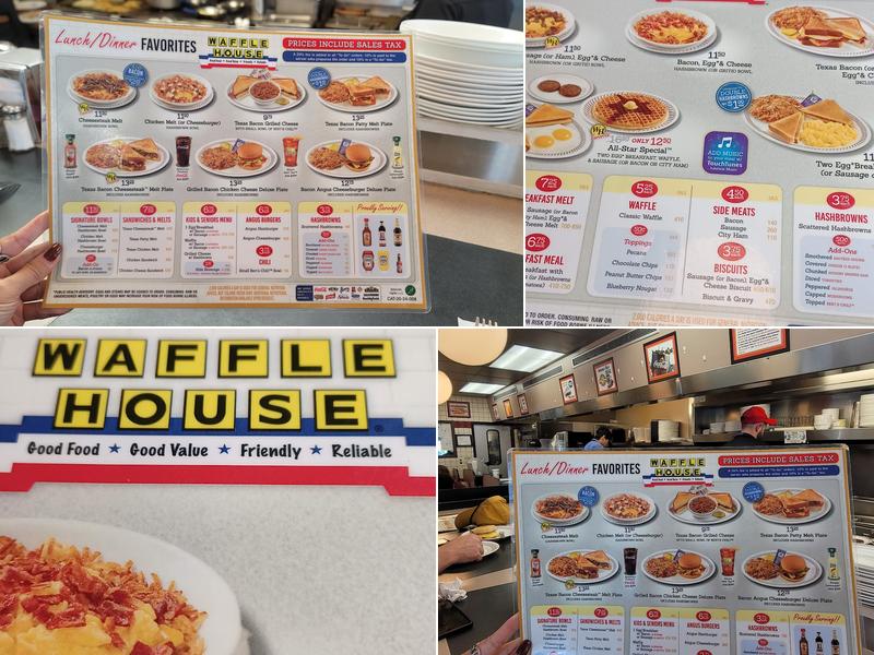 Waffle House Menu