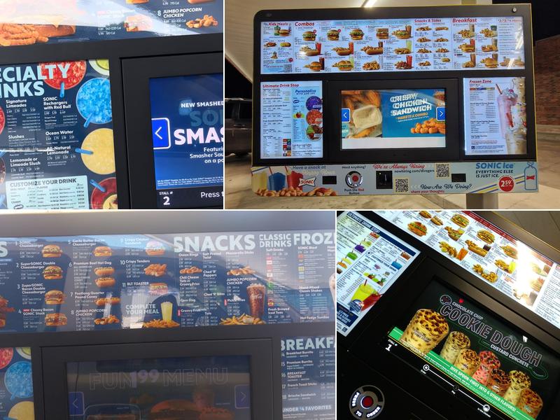 Sonic Drive-In Menu