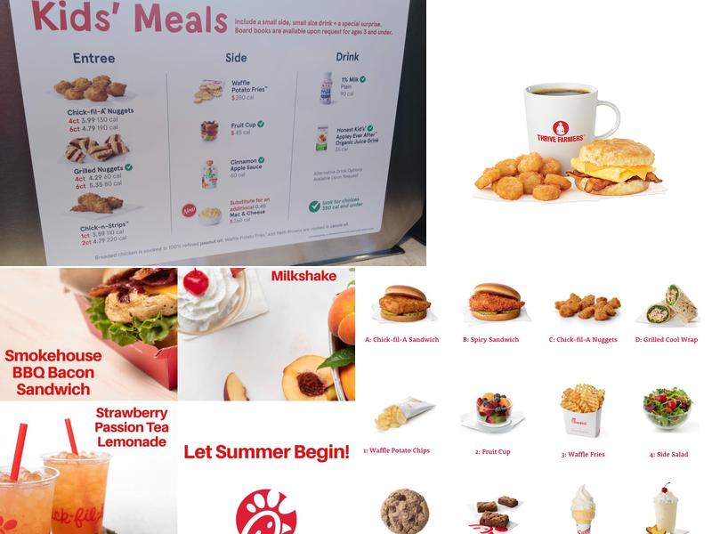 Chick-fil-A Menu