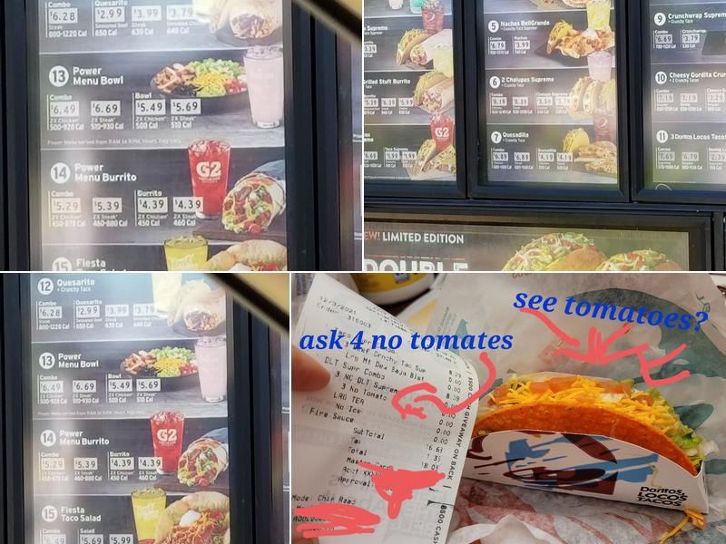Taco Bell Menu