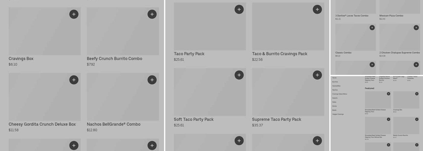 Taco Bell Menu