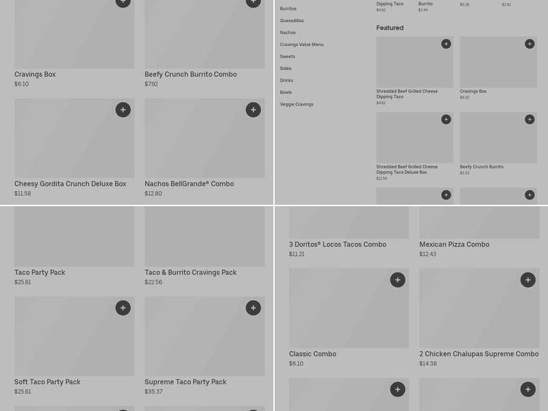 Taco Bell Menu