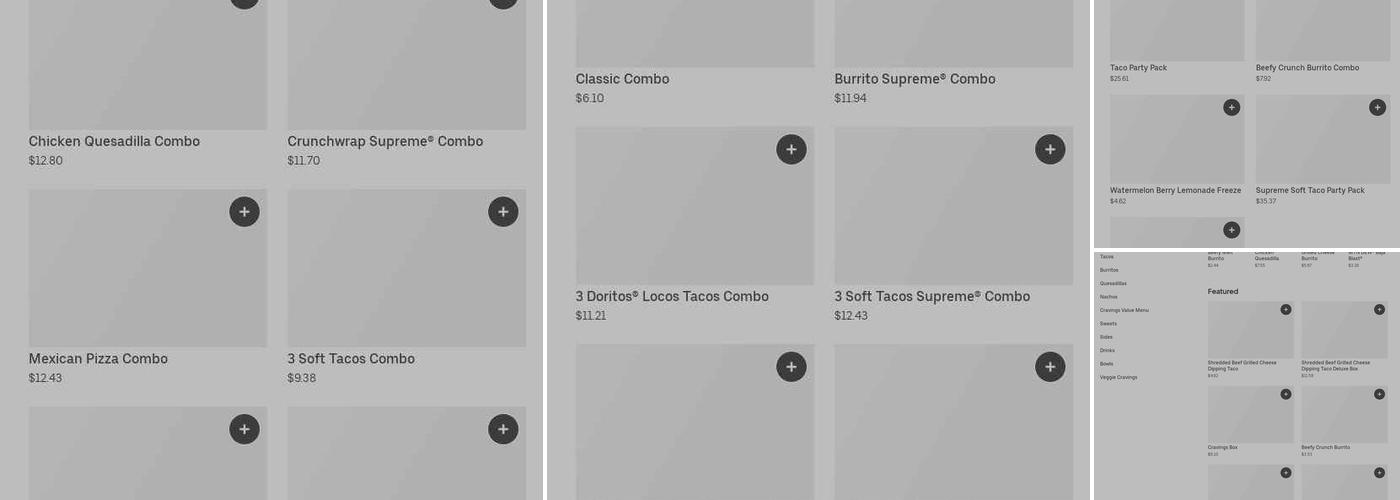 Taco Bell Menu
