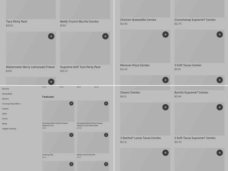 Taco Bell Menu