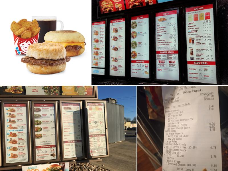 Wendy's Menu