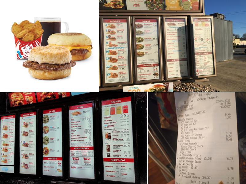 Wendy's Menu
