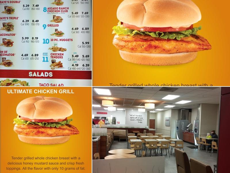Wendy's Menu