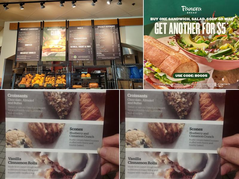 Panera Bread Menu
