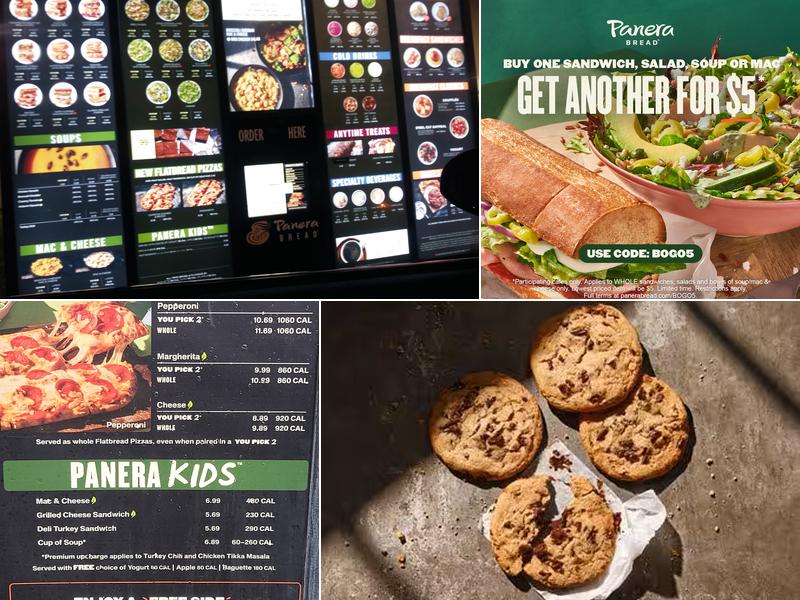 Panera Bread Menu