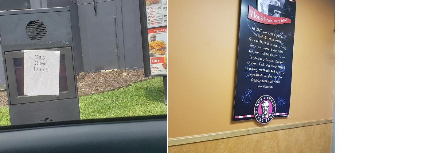KFC Menu