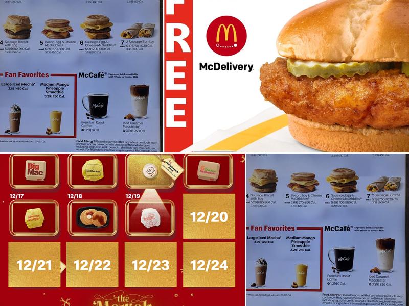 McDonald's Menu