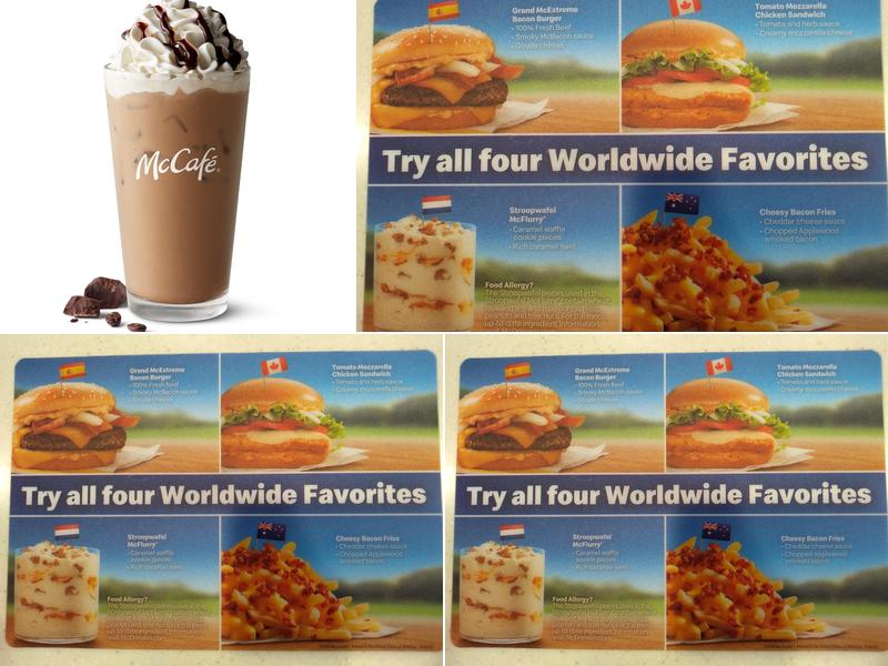 McDonald's Menu