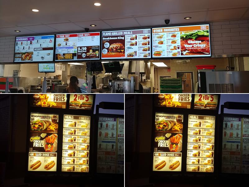 Burger King Menu
