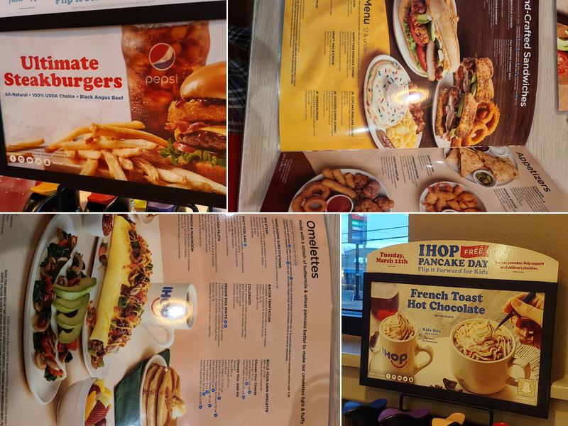 IHOP Menu