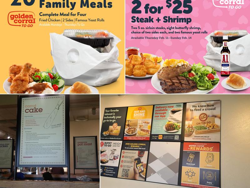 Golden Corral Buffet & Grill Menu