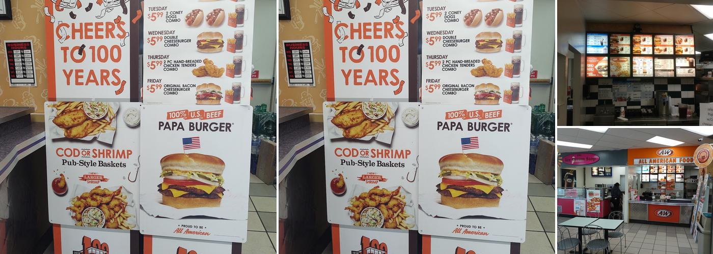 A&W All American Food Menu