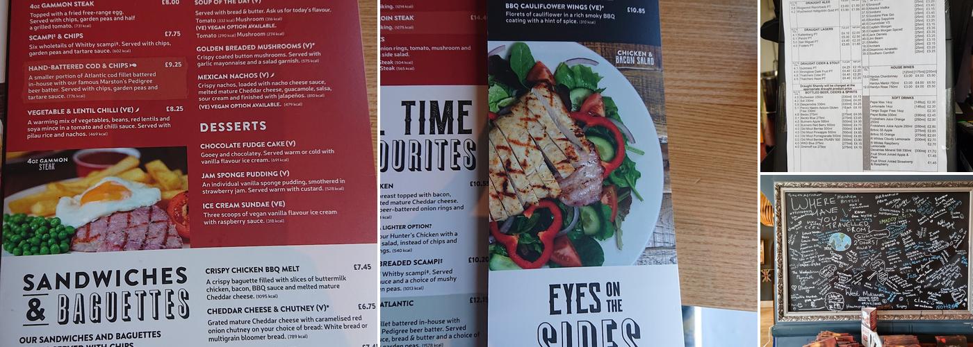 Inn On The Green Menu