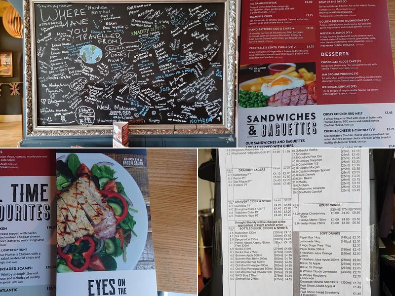 Inn On The Green Menu