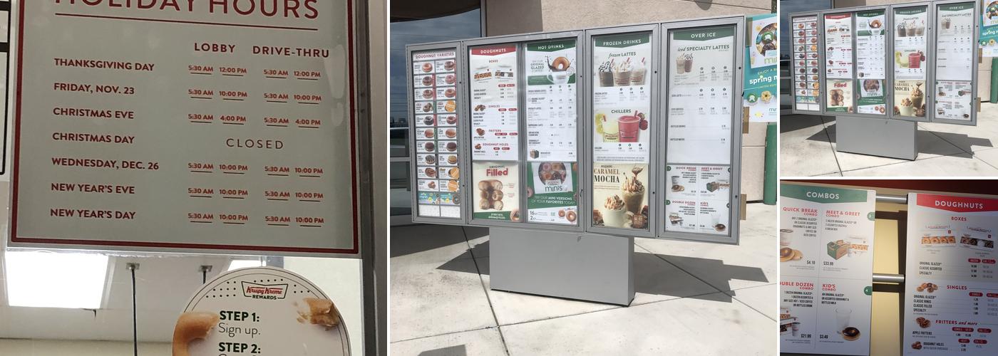Krispy Kreme Menu