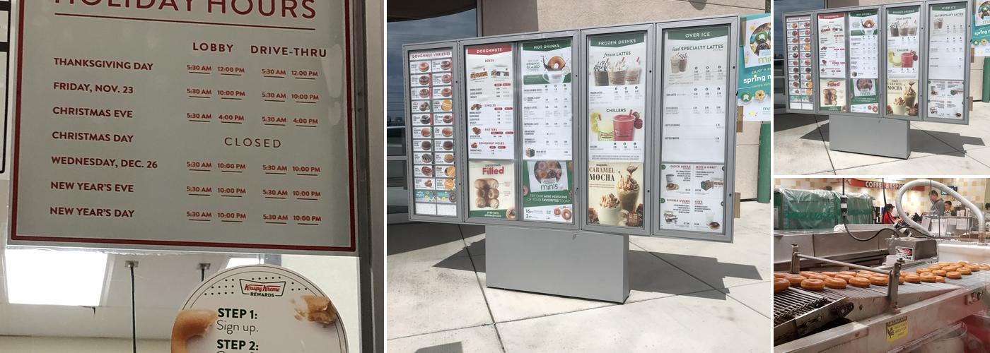 Krispy Kreme Menu