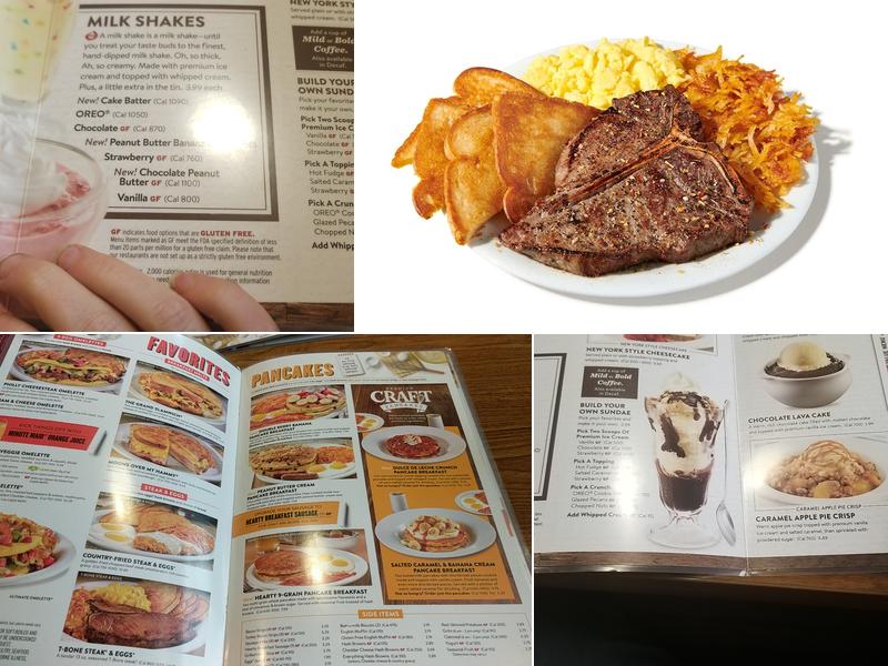 Denny's Menu