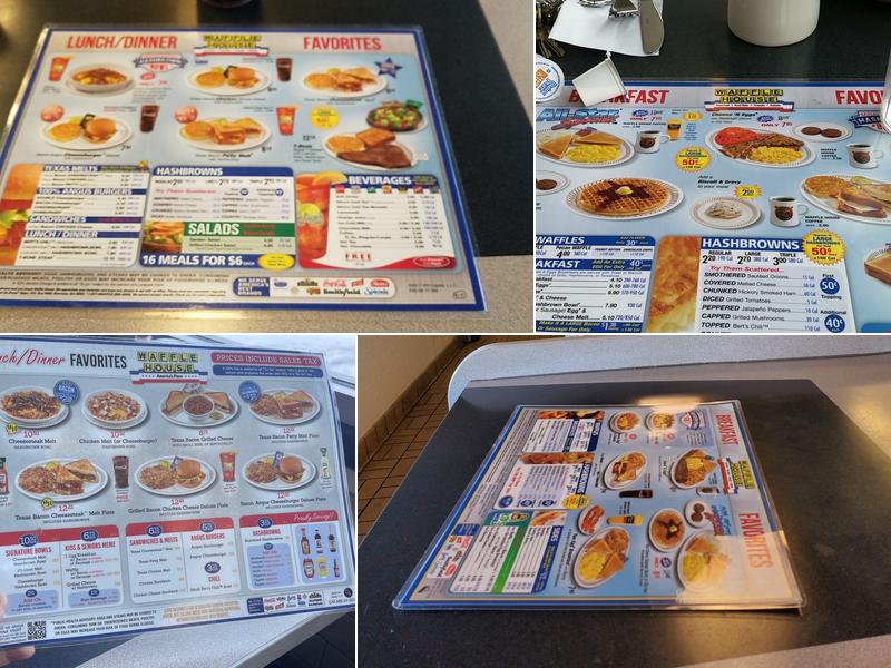 Waffle House Menu