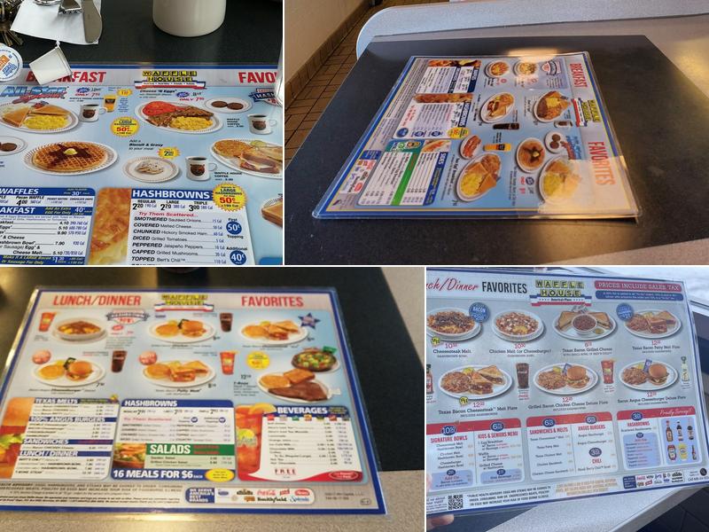 Waffle House Menu