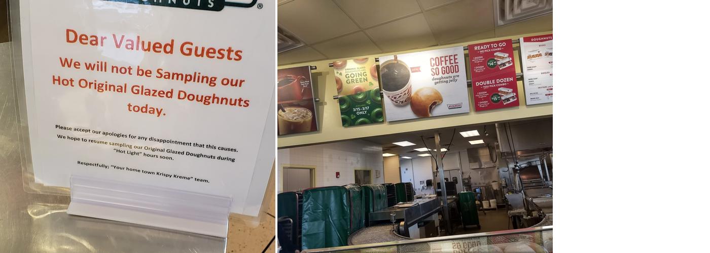 Krispy Kreme Menu